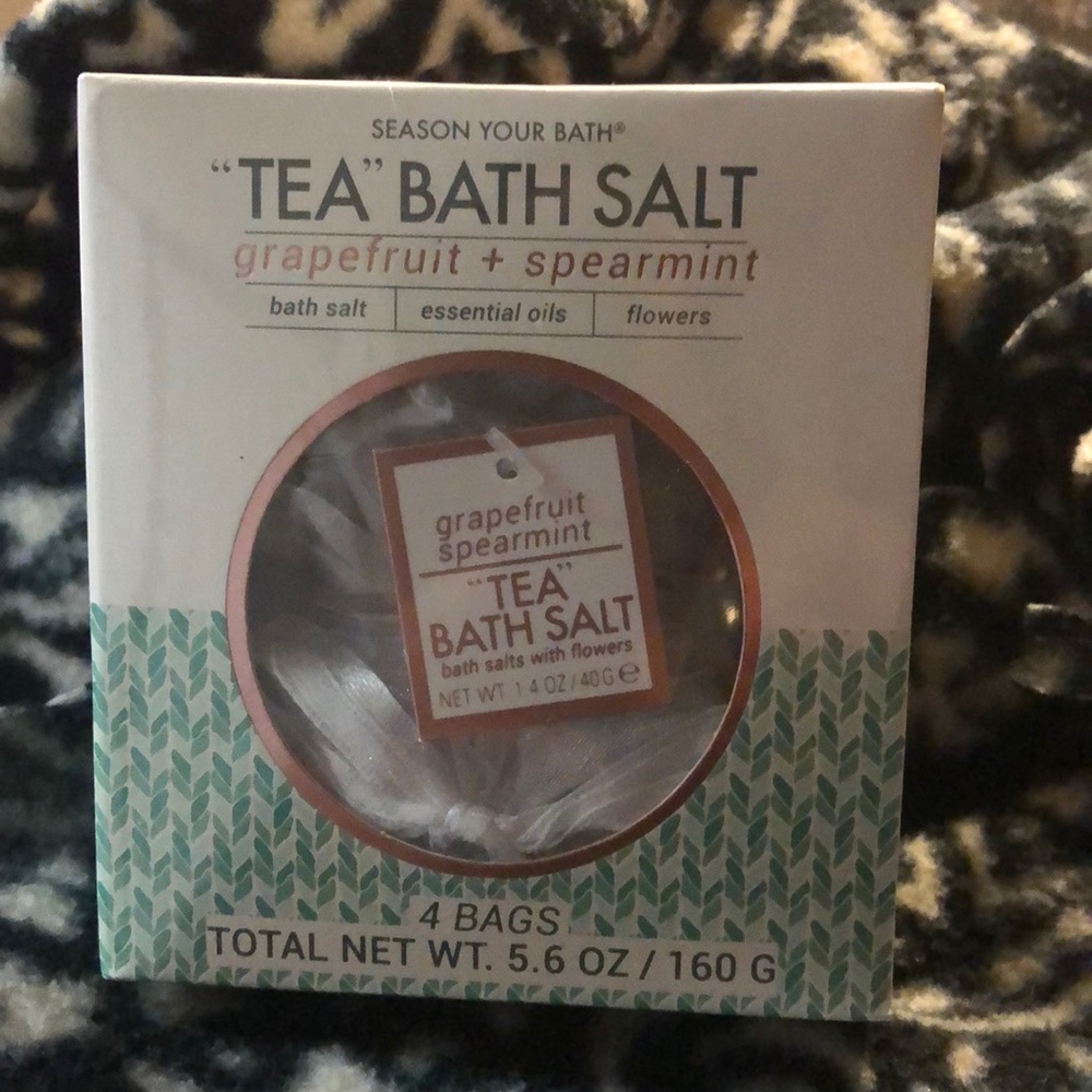 Tea Bath Salt